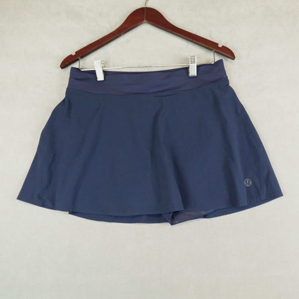 Lululemon Skirt Size 10? Skort Athletic Navy Blue